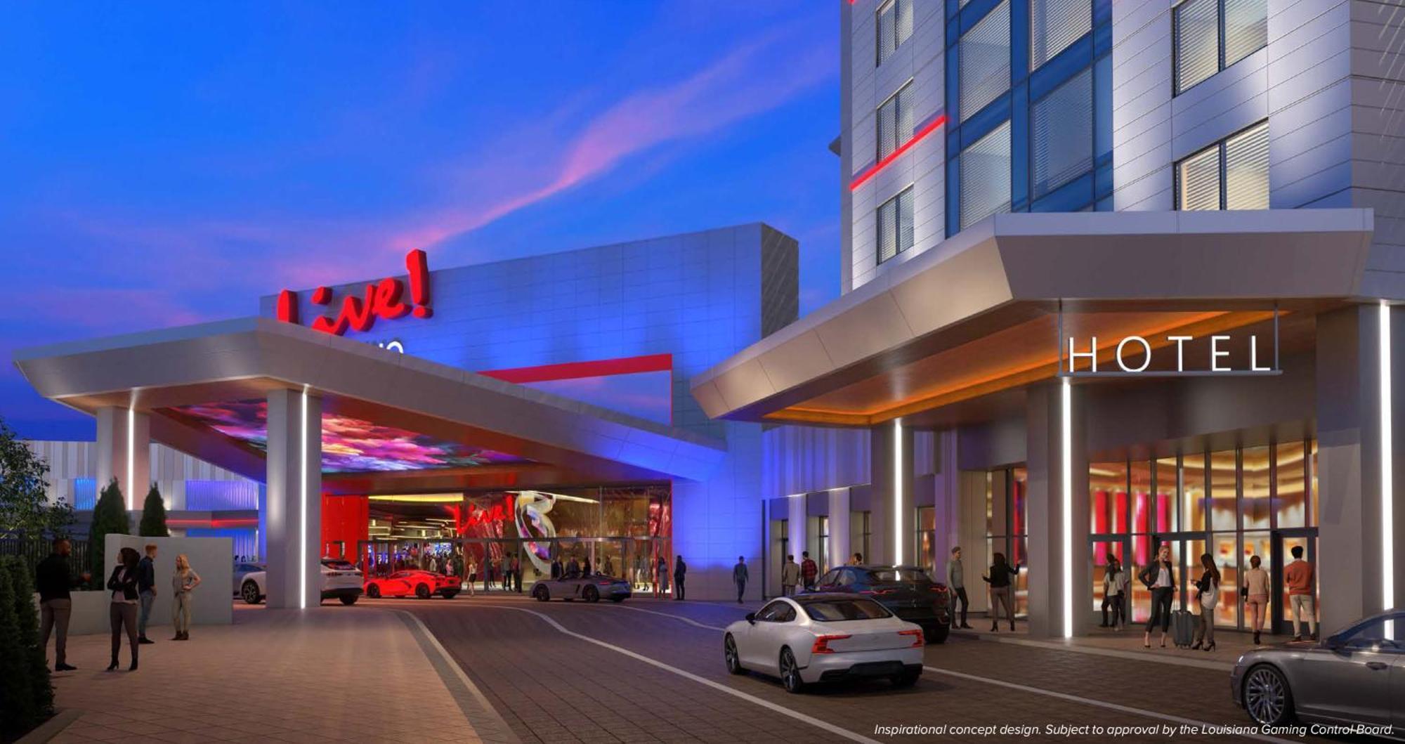 Live Casino & Hotel - Louisiana Bossier City Eksteriør billede