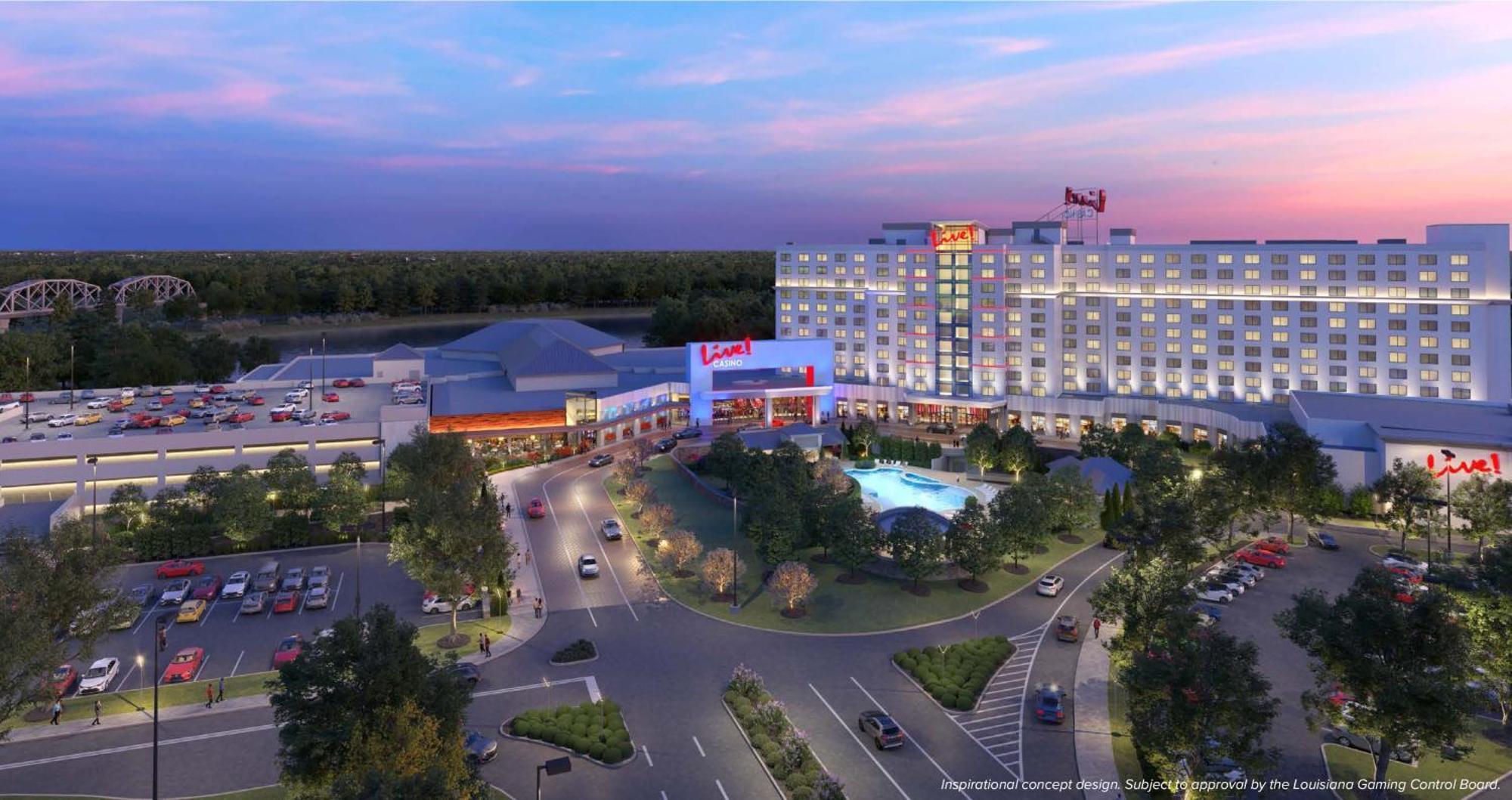 Live Casino & Hotel - Louisiana Bossier City Eksteriør billede