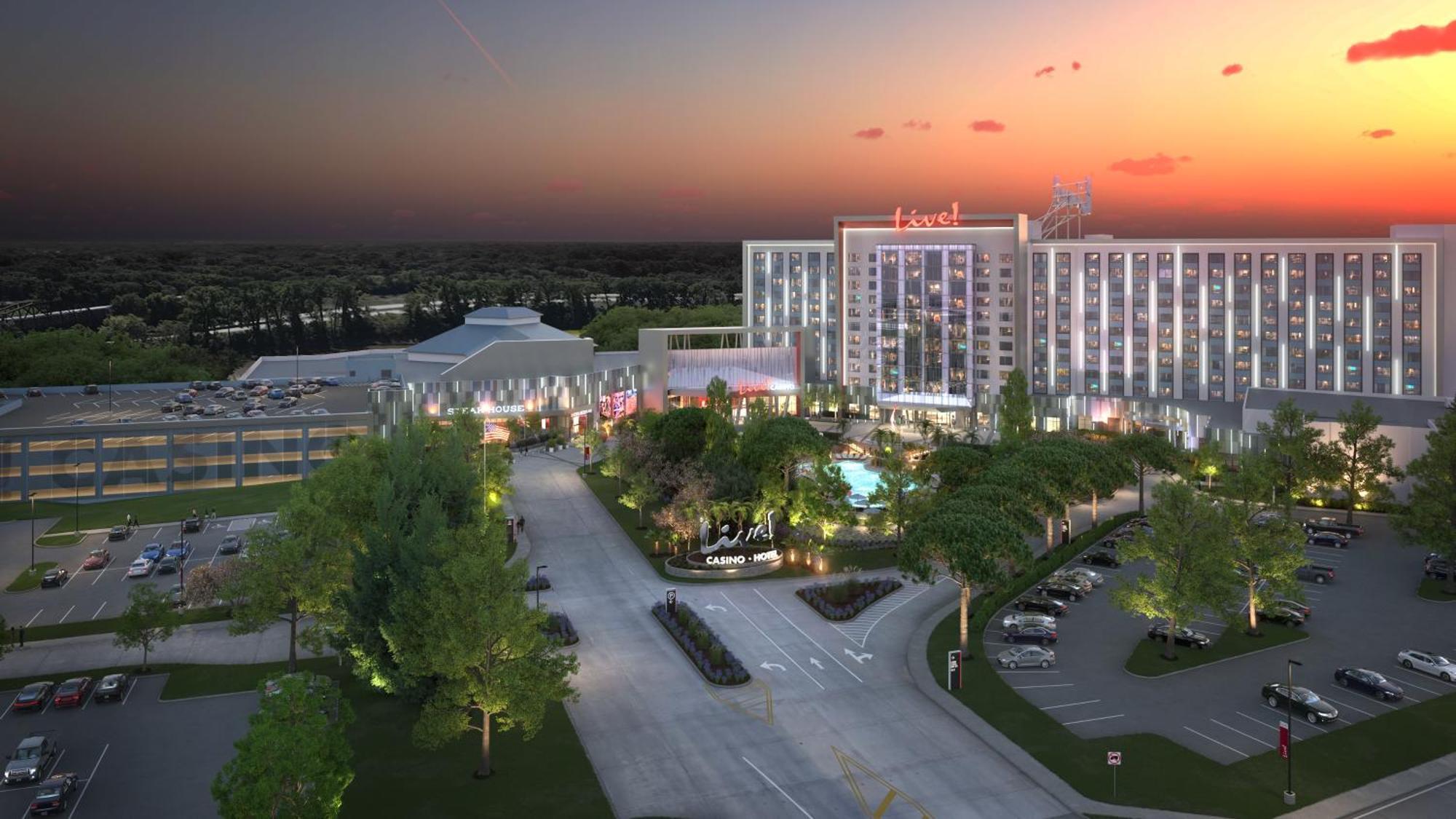 Live Casino & Hotel - Louisiana Bossier City Eksteriør billede